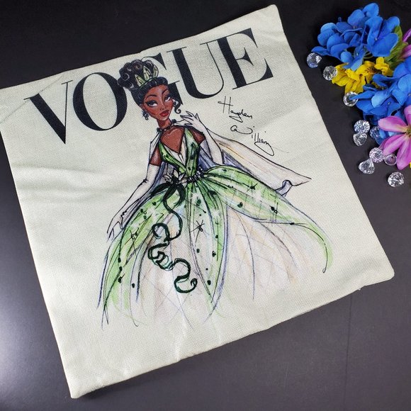 Vogue Disney Princess Tiana Decorative Pillowcase - Picture 3 of 13